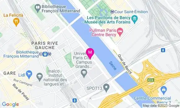 Localisation Restaurant  Les 1001 Nuits