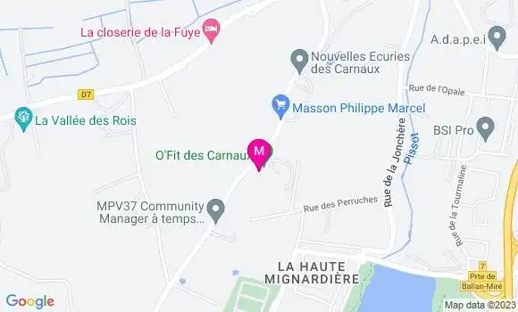 Localisation Restaurant  O