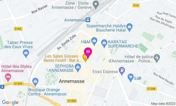 Localisation Restaurant  Le Barto