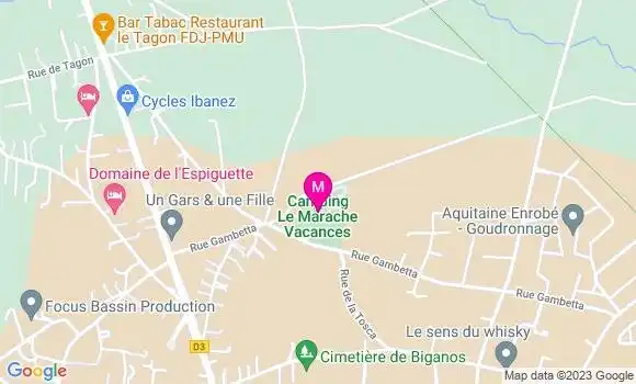 Localisation Restaurant  Le Marache