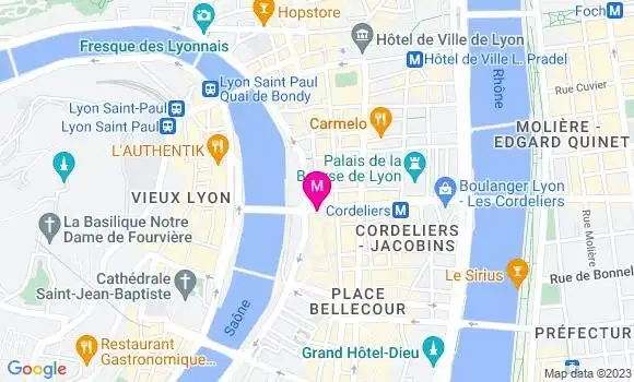 Localisation Restaurant  Le Grenette Café