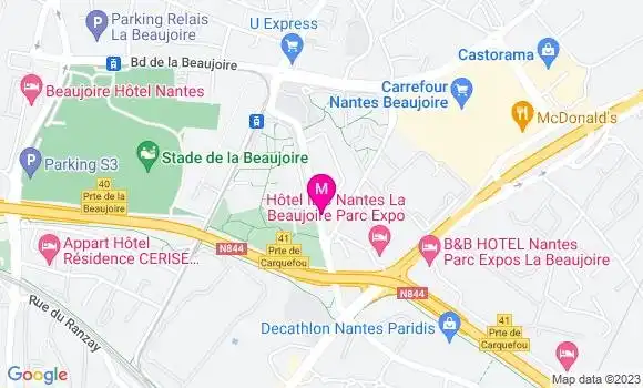 Localisation Le Bistrot du Professeur Auvigné