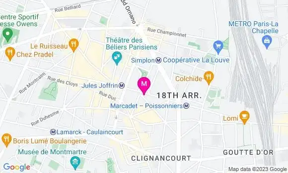 Localisation Restaurant  L