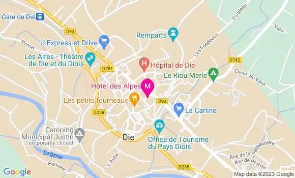 Localisation Restaurant le Mazel