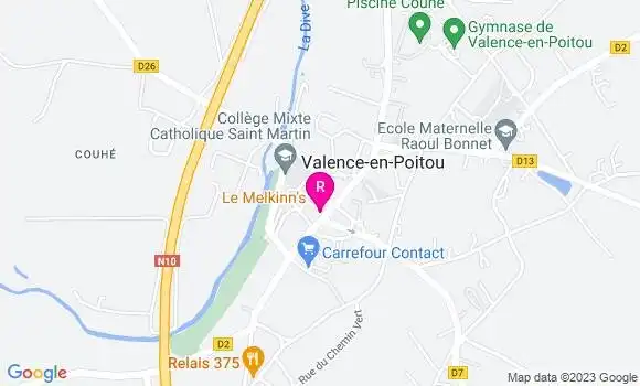Localisation Restaurant  Le Melkinn