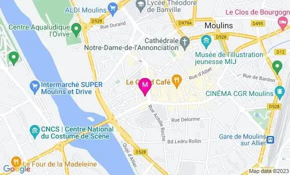 Localisation Restaurant  Le Saint Laurent