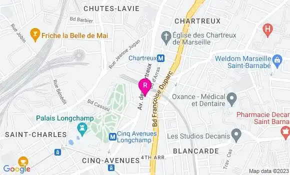 Localisation Restaurant  Le Brossolette