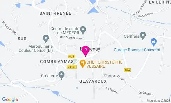 Localisation Restaurant  Mélanger les Couleurs