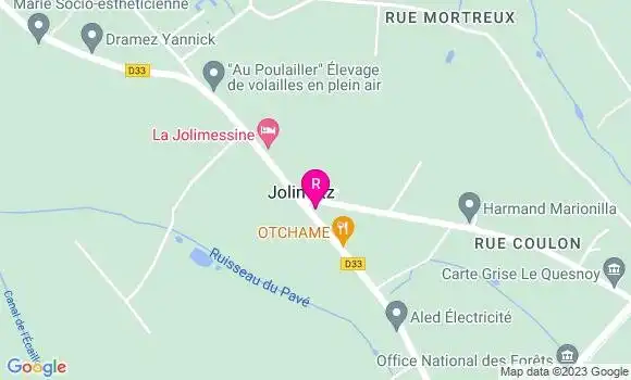 Localisation Restaurant  Le Mormal