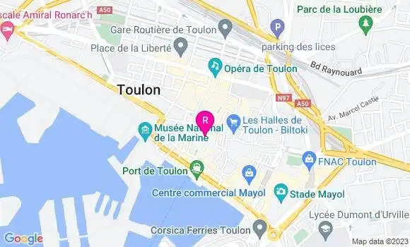Localisation Restaurant  La Feuille de Chou