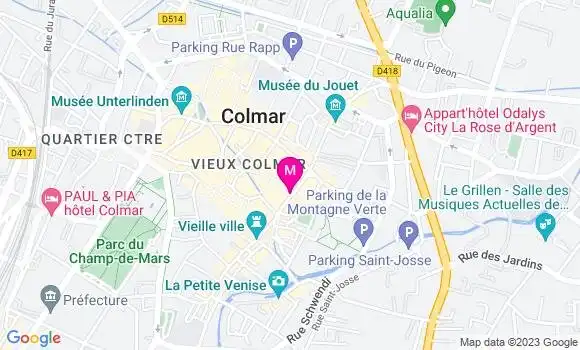 Localisation Bistrot Gourmand