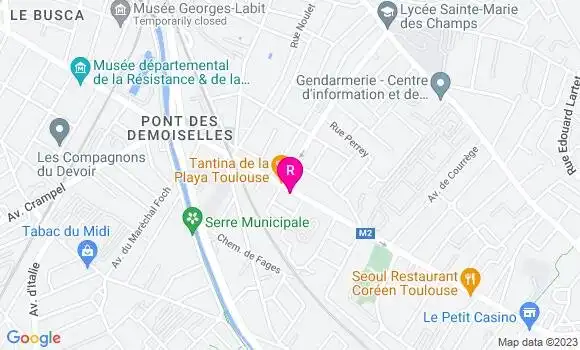 Localisation Restaurant  Mets Racines