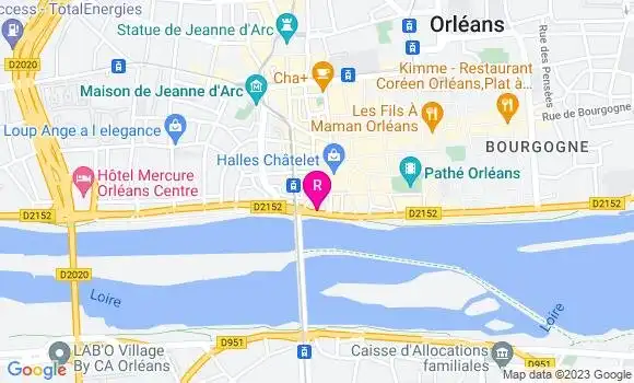 Localisation Restaurant Bar Bonne Pioche