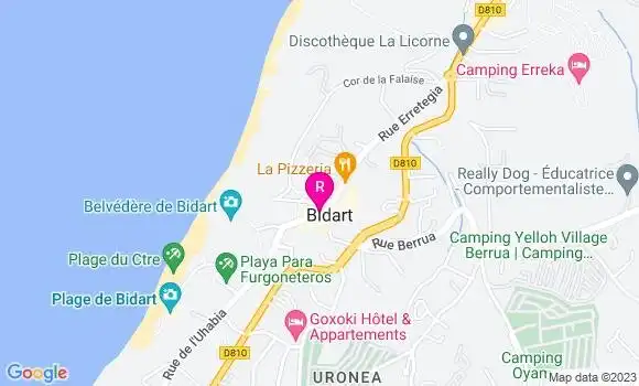 Localisation Restaurant  Venta Gaxuxa