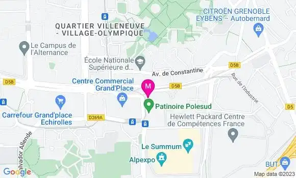 Localisation Restaurant  Le 1968