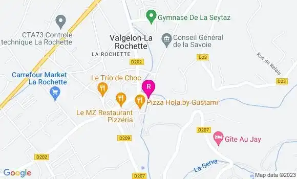Localisation Restaurant  Au Resto Gourmand
