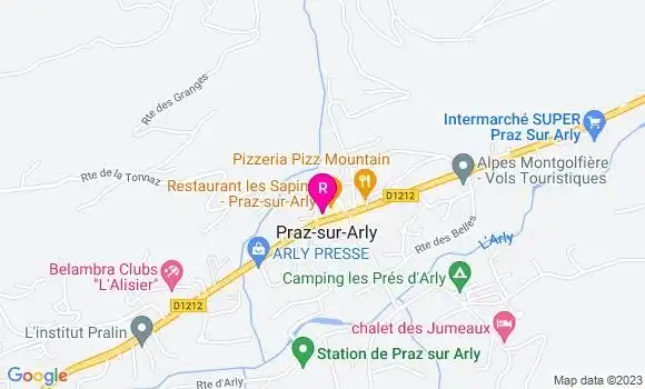 Localisation Restaurant  La Bergerie