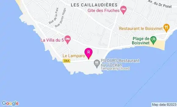 Localisation Restaurant  Le Lamparo