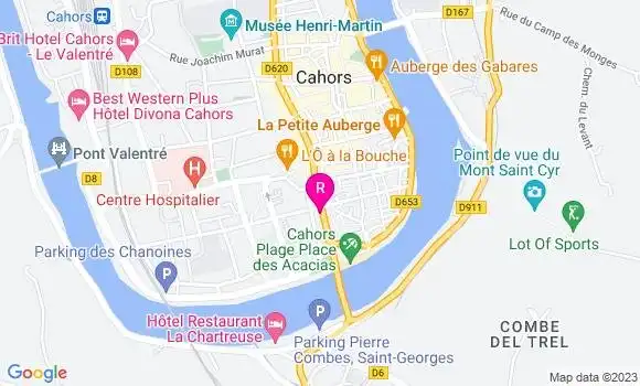 Localisation Restaurant  Cannelle et Paprika