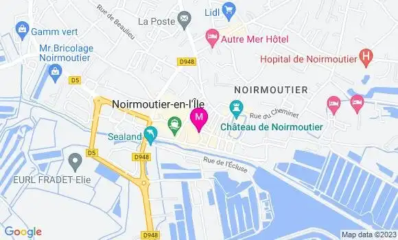 Localisation Restaurant  Le Roman Bleu