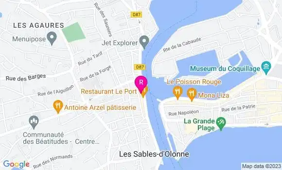 Localisation Restaurant  L