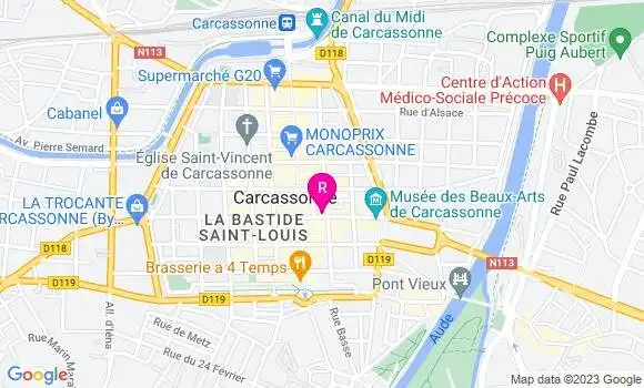 Localisation Restaurant  Freaks Café et Cantine