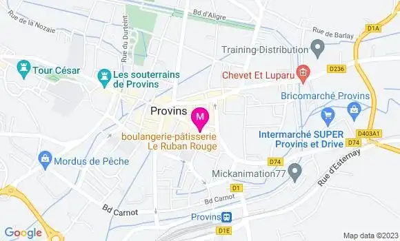 Localisation Pizzeria Le Riki