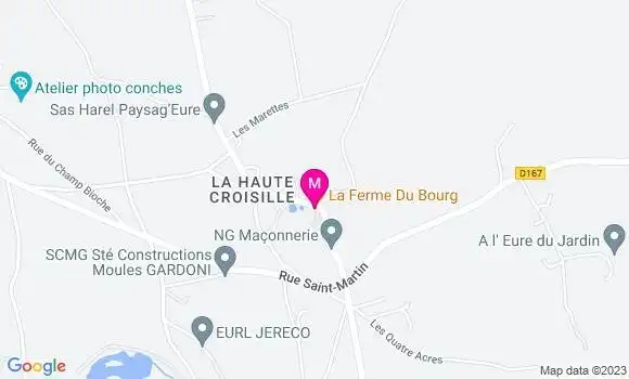 Localisation Restaurant  La Ferme du Bourg