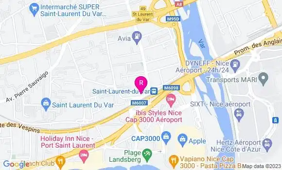 Localisation Pizzeria Saint Laurent Pizza
