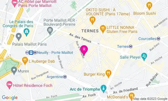 Localisation Restaurant  Caïus