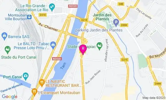 Localisation Bistrot Sahki