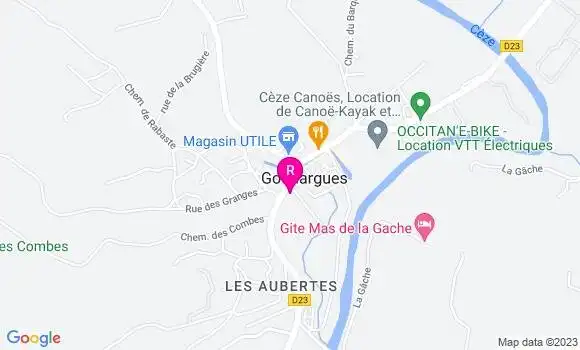 Localisation Restaurant  La Galantine