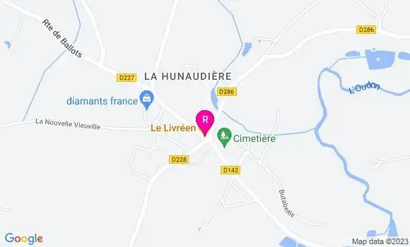 Localisation Restaurant  Le Livréen