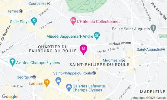 Localisation Restaurant  Le Gray