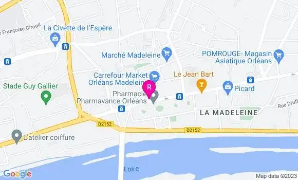 Localisation Brasserie L