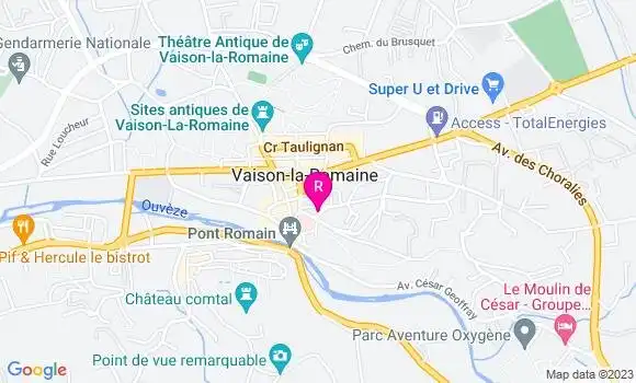 Localisation Restaurant  La Bartavelle