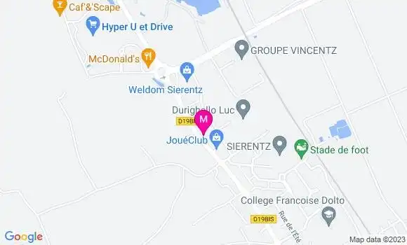Localisation Restaurant  Le Gourmandin