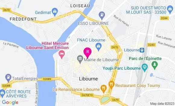 Localisation Restaurant  Sabora Burgers