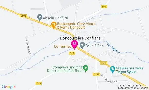 Localisation Restaurant  Le Tarmac