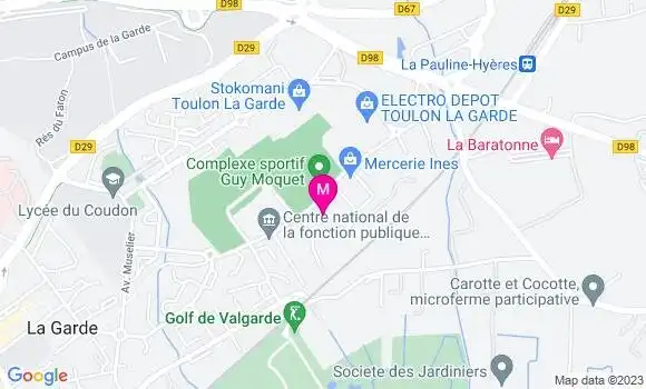 Localisation Restaurant  Les Delices du Midi