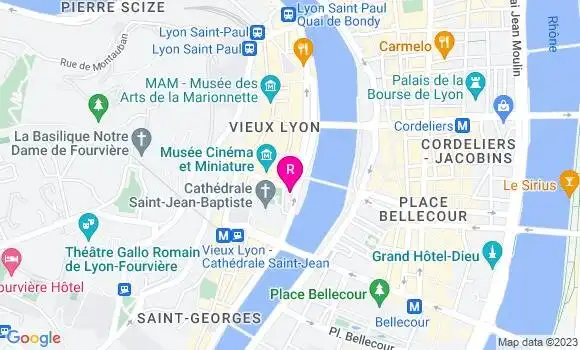 Localisation Restaurant  Le Penjab