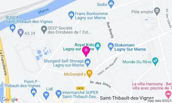 Localisation Restaurant  L