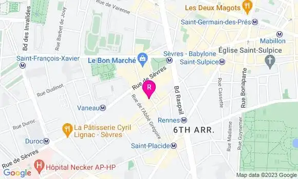 Localisation Restaurant  Evi Evane Traiteur