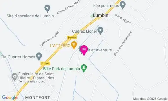 Localisation Restaurant  Le Rétro
