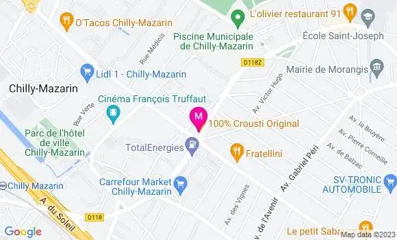 Localisation Restaurant Japonais Minato