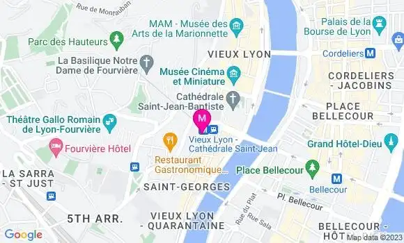 Localisation Restaurant  Le Refuge