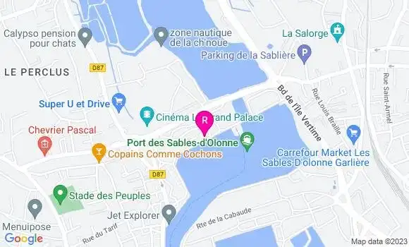Localisation Restaurant  Le Galway