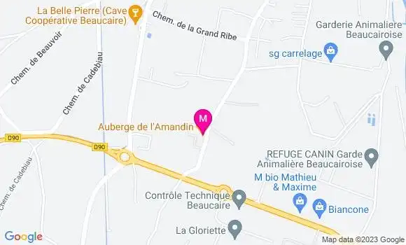 Localisation Auberge de l