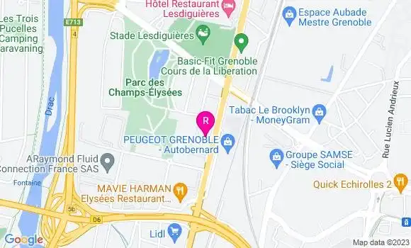 Localisation Restaurant  Le Renouveau