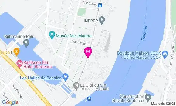 Localisation Restaurant  Le Bar de la Marine